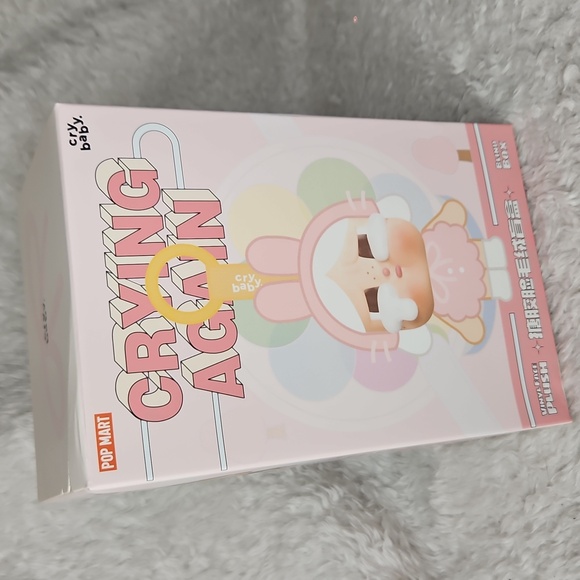 POP MART Other - Pop Mart Crybaby Crying Again Series Vinyl Face Plush Blind Box